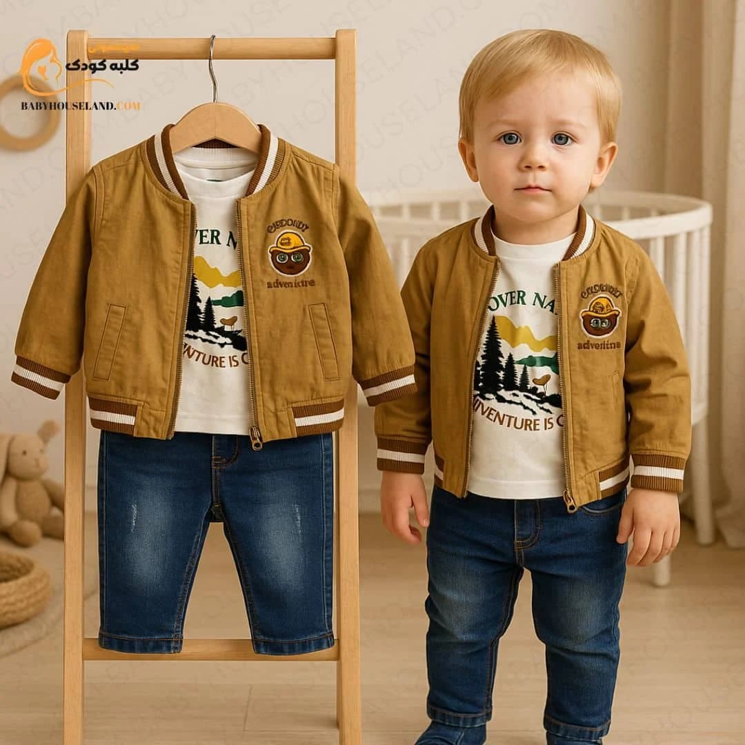 ست زمستانه ۳تیکه cocosiss 24157 — تصویر ۲