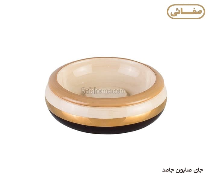 سرویس بهداشتی 5 تکه سرامیکی طلایی طرح LADY — تصویر ۵