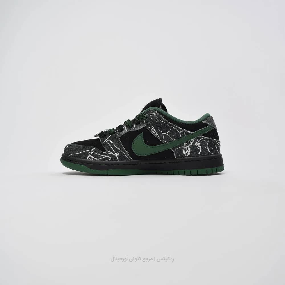 کتونی Nike مدل THERE Skateboards x SB Dunk Low – HF7743-001 — تصویر ۲