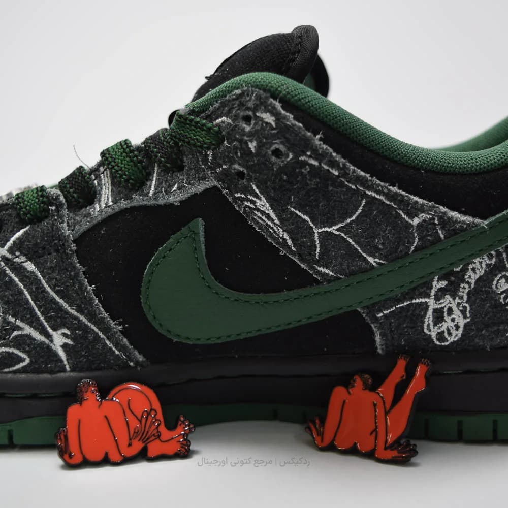 کتونی Nike مدل THERE Skateboards x SB Dunk Low – HF7743-001 — تصویر ۴