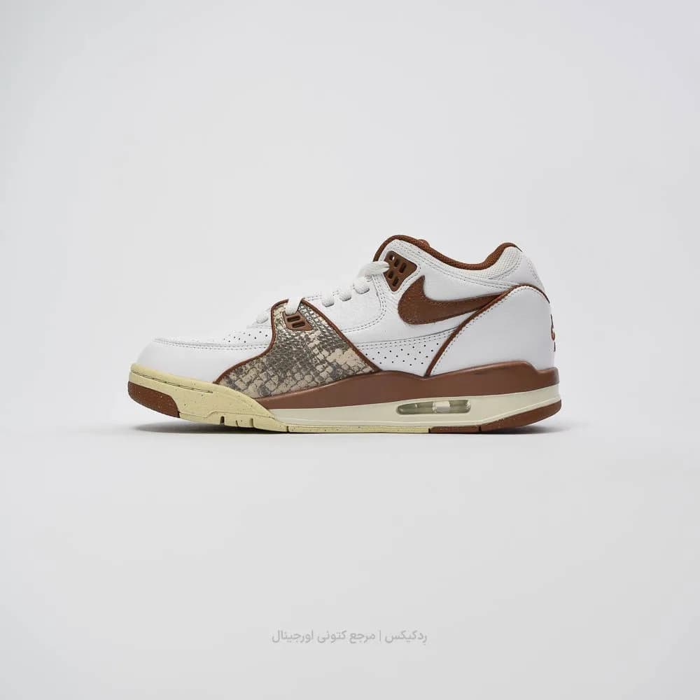 کتونی بسکتبال Nike مدل Nike Air Flight ’89 Low x Stussy – FD6475-100 — تصویر ۲