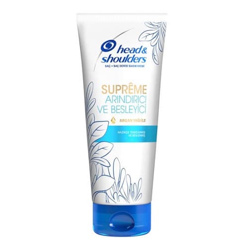 کرم مو داخل حمام تغذیه کننده هد اند شولدرز Supreme حاوی روغن آرگان 220 میل — تصویر ۲