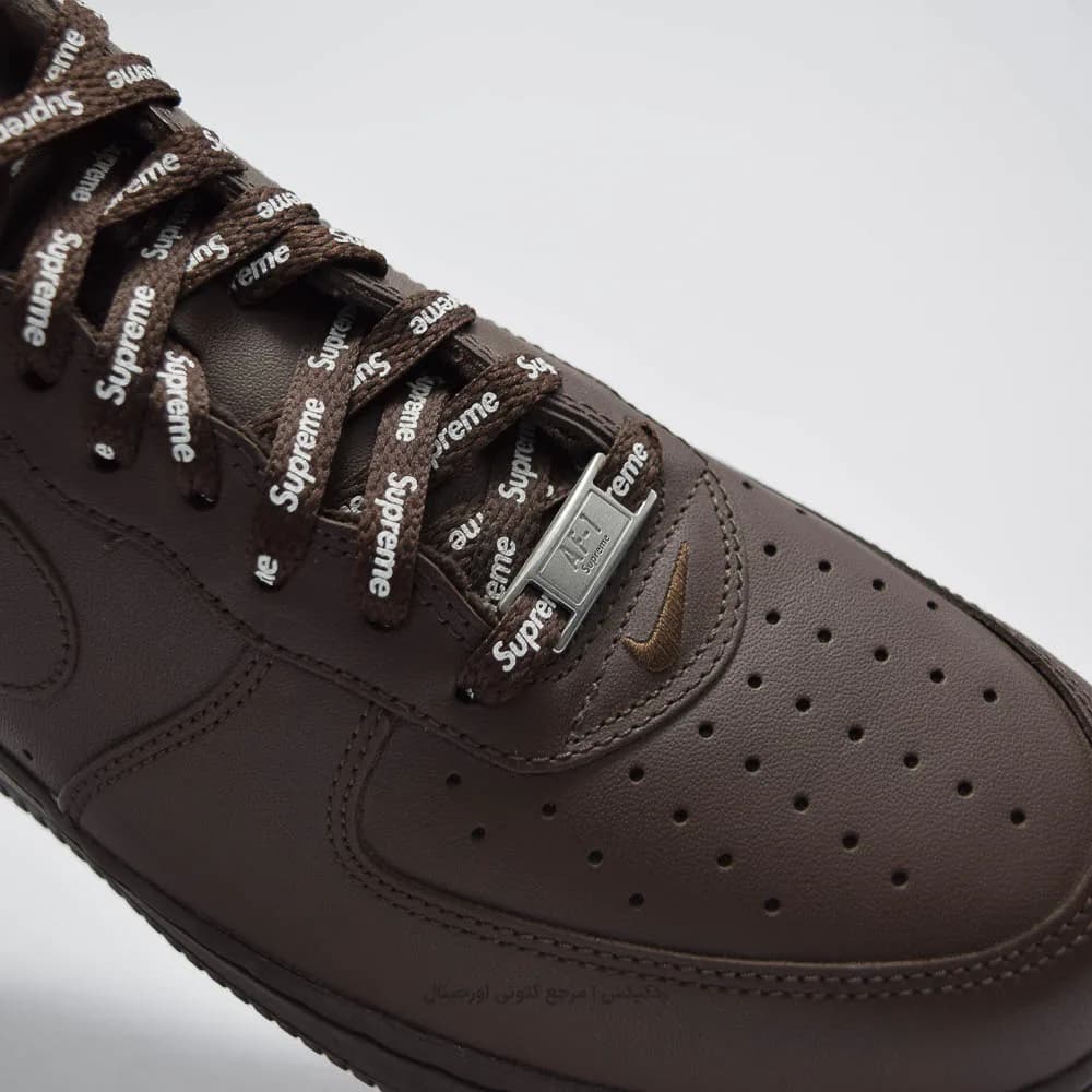 کتونی Nike مدل Air Force 1 Low x Supreme – CU9225-200 — تصویر ۴