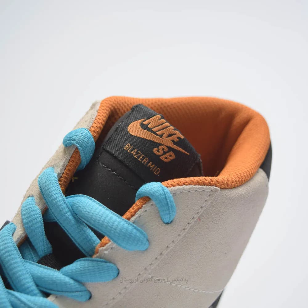 کتونی Nike مدل SB Zoom Blazer Mid Olympic Safari – HF3831-001 — تصویر ۵