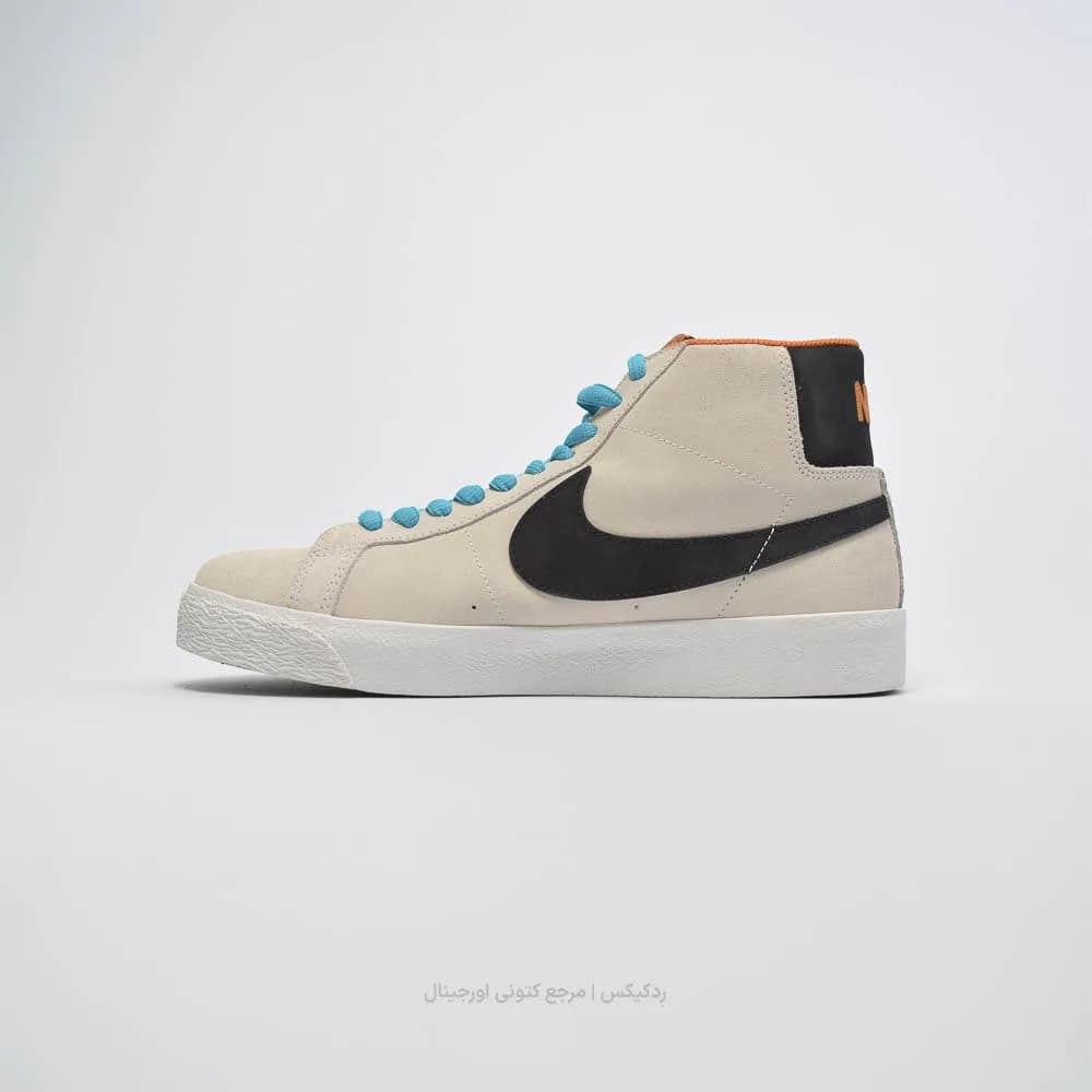 کتونی Nike مدل SB Zoom Blazer Mid Olympic Safari – HF3831-001 — تصویر ۲