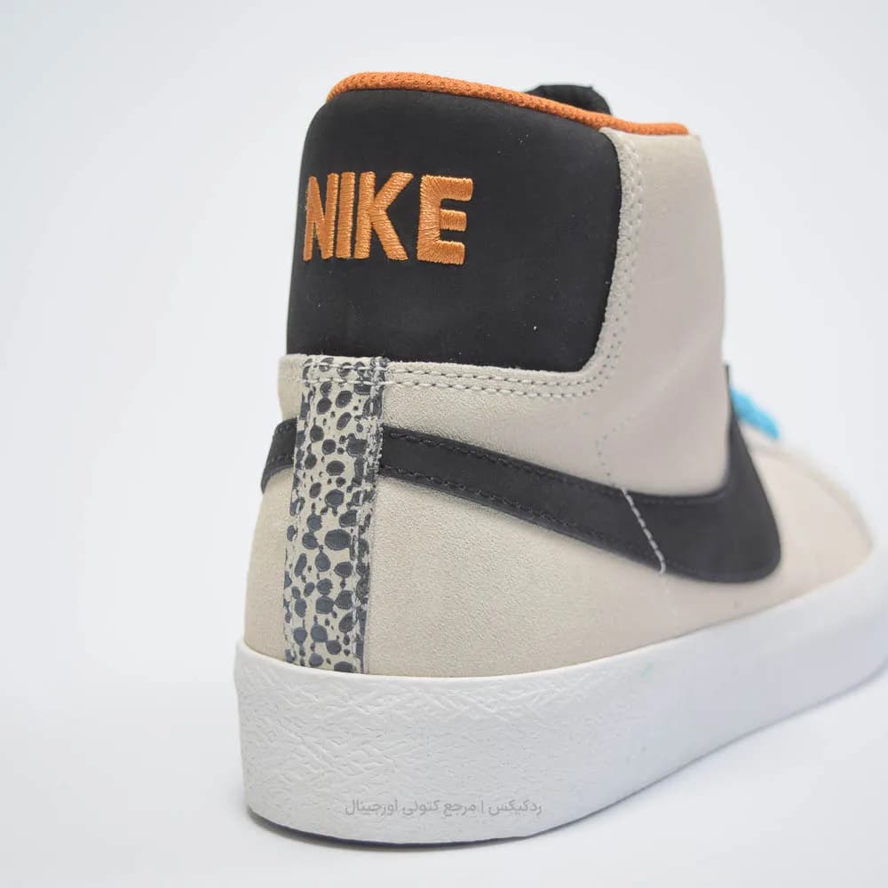 کتونی Nike مدل SB Zoom Blazer Mid Olympic Safari – HF3831-001 — تصویر ۳