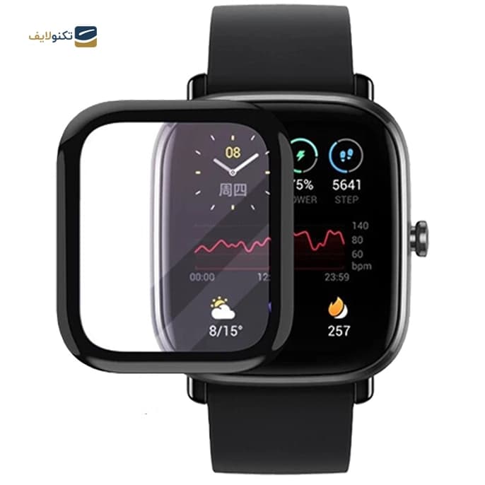 محافظ صفحه نمایش مناسب برای ساعت هوشمند آمازفیت مدل Amazfit GTS — تصویر ۶