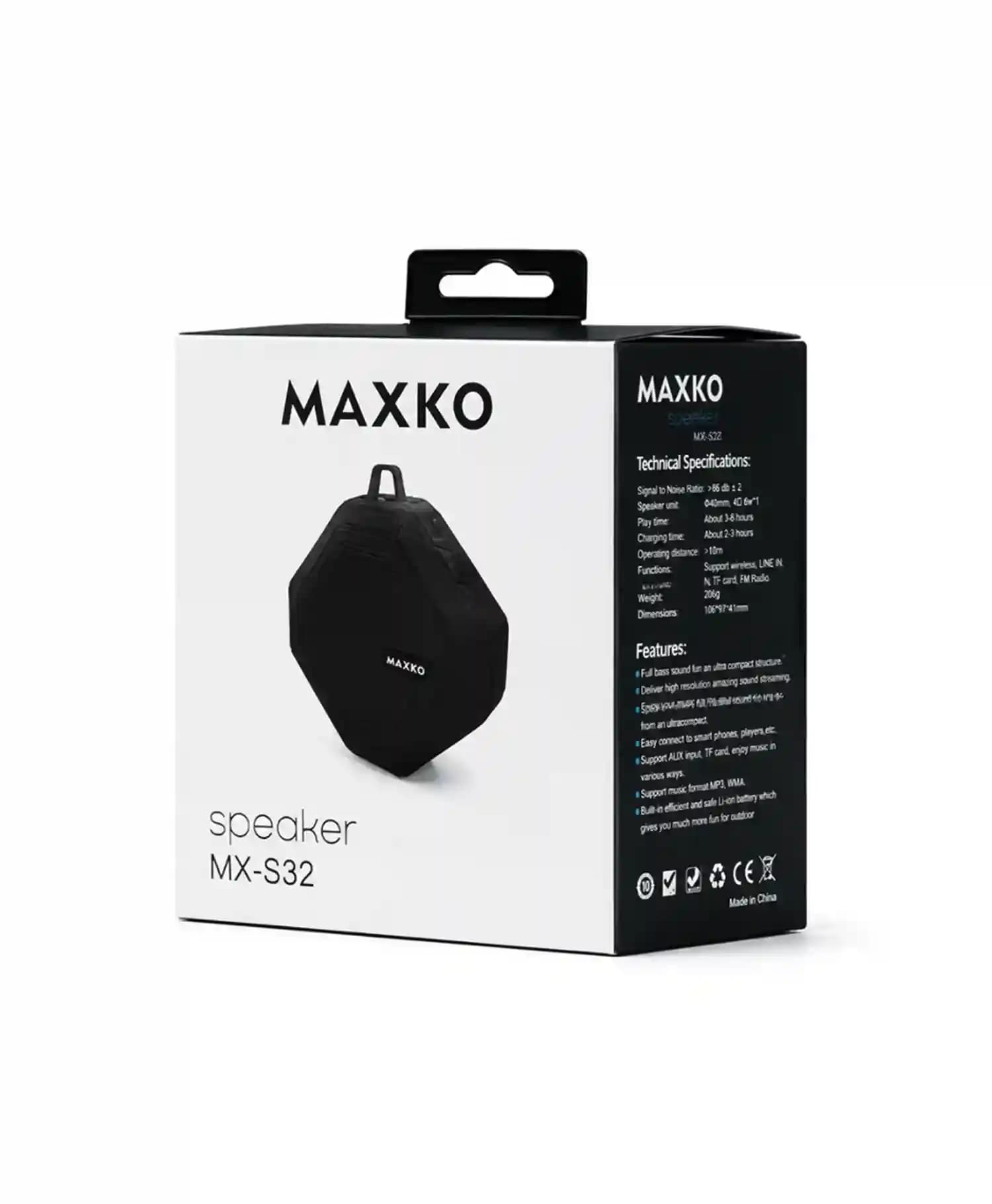اسپیکر قابل حمل مکسیس MX-S32 — تصویر ۵
