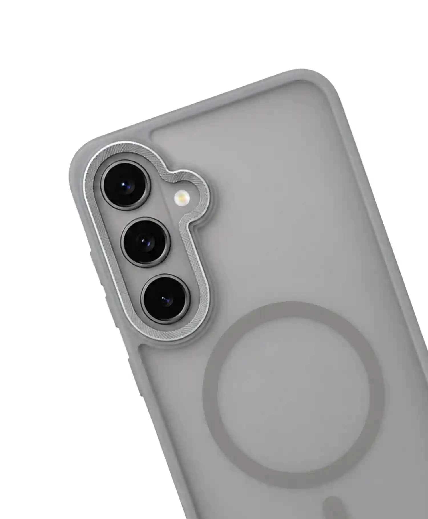 قاب پشت مات مگ سیف دار لنز کربنی مجیک ماسک گوشی Samsung A56 — تصویر ۲