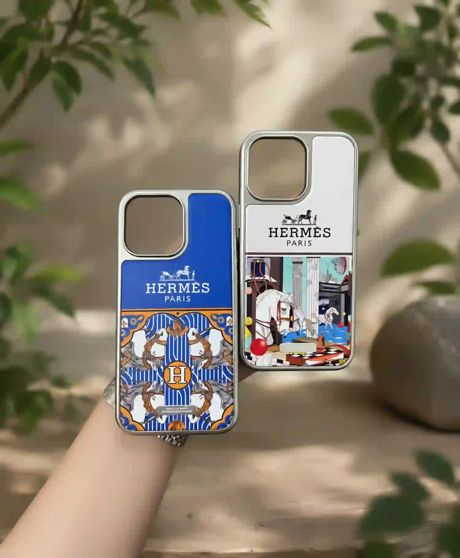 قاب طرح دار فانتزی Hermes گوشی موبایل Iphone 14 Pro Max — تصویر ۳