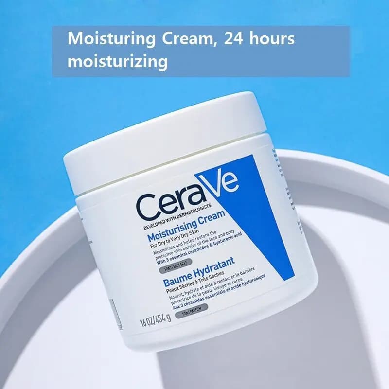 کرم مرطوب کننده سراوی CeraVe Moisturizing Cream — تصویر ۳