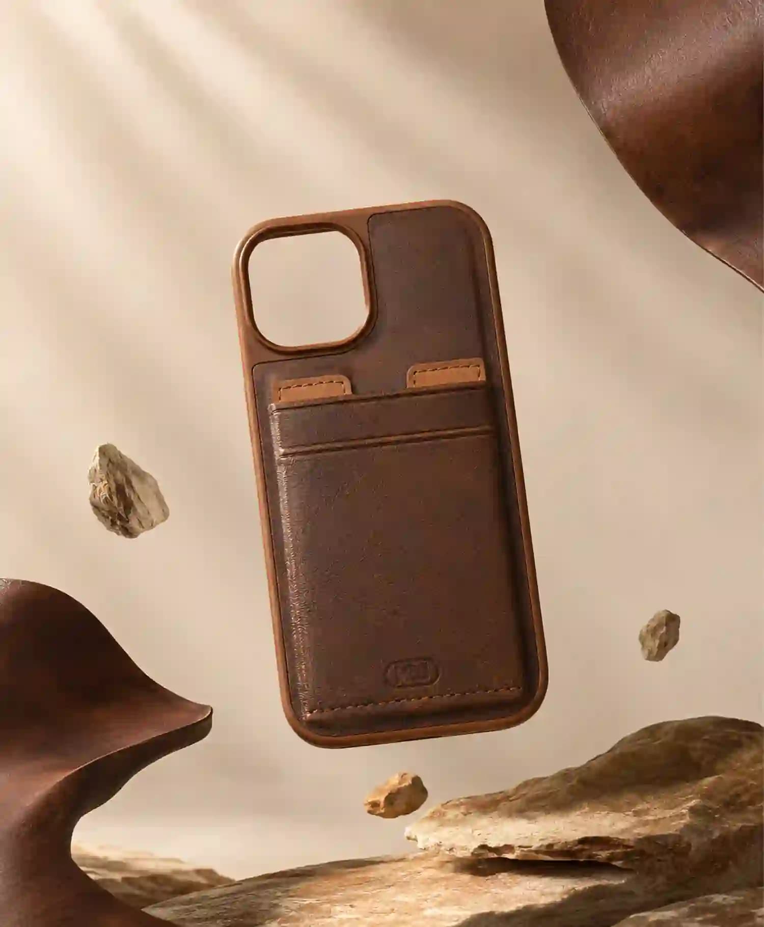 قاب HDD جاکارتی استند دار گوشی موبایل Iphone 15 — تصویر ۳