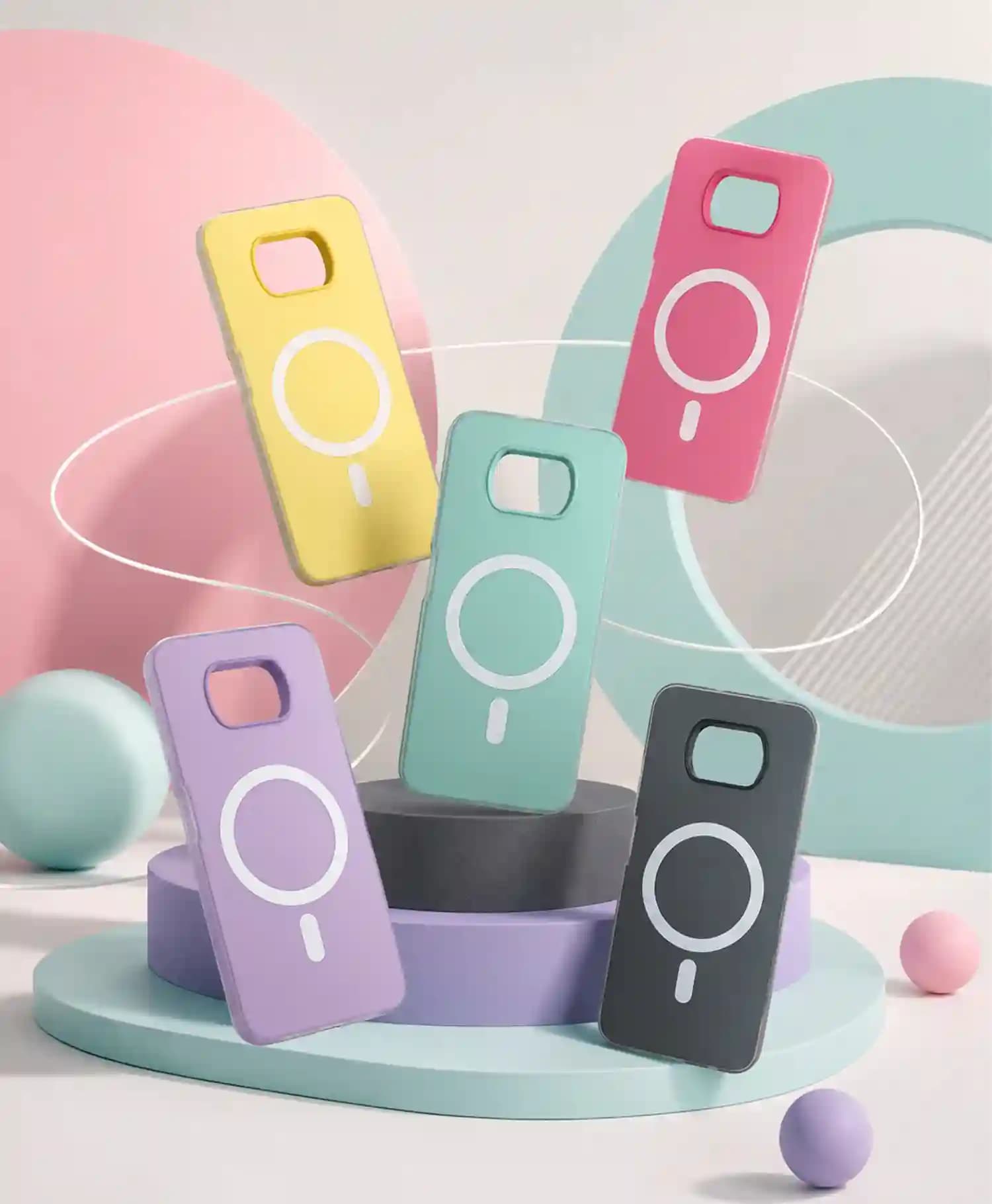 قاب پاستیلی مگ سیف دار Jelly Case گوشی موبایل Xiaomi Poco X3 — تصویر ۳