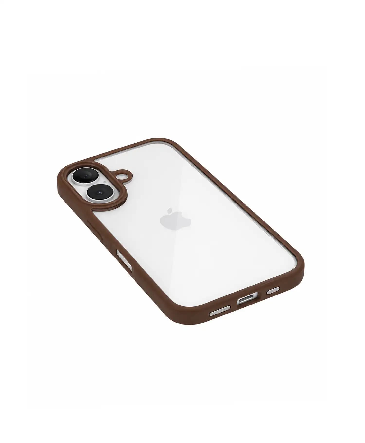 قاب اسپیگن شفاف دور رنگ گوشی موبایل Iphone 16 — تصویر ۳