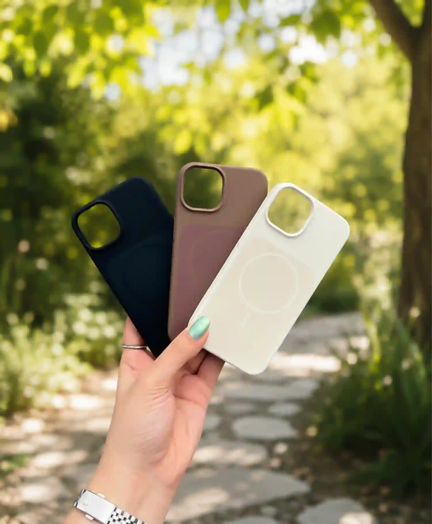 قاب سیلیکونی مگ سیف دار گوشی Iphone 13 طرح آیفون 17 — تصویر ۴
