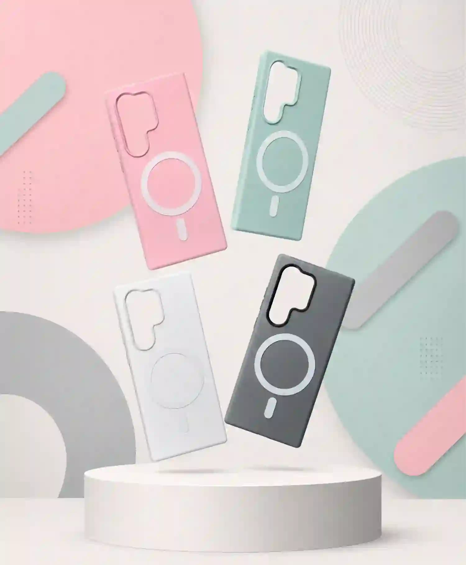 قاب پاستیلی مگ سیف دار Jelly Case گوشی موبایل Samsung S25 Ultra — تصویر ۳