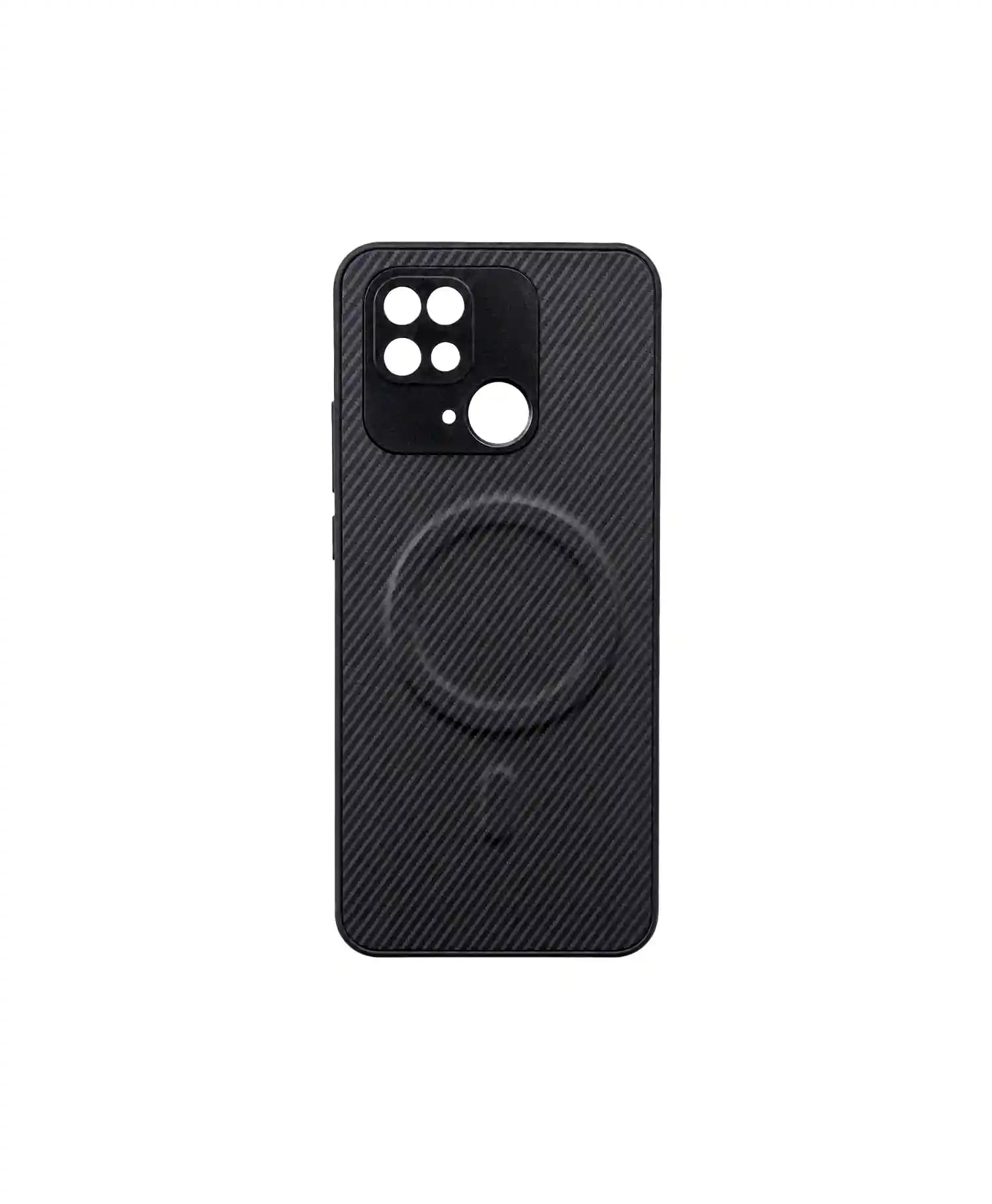 قاب کربنی مگ سیف دار محافظ لنز دار سولادا گوشی موبایل Redmi 10C