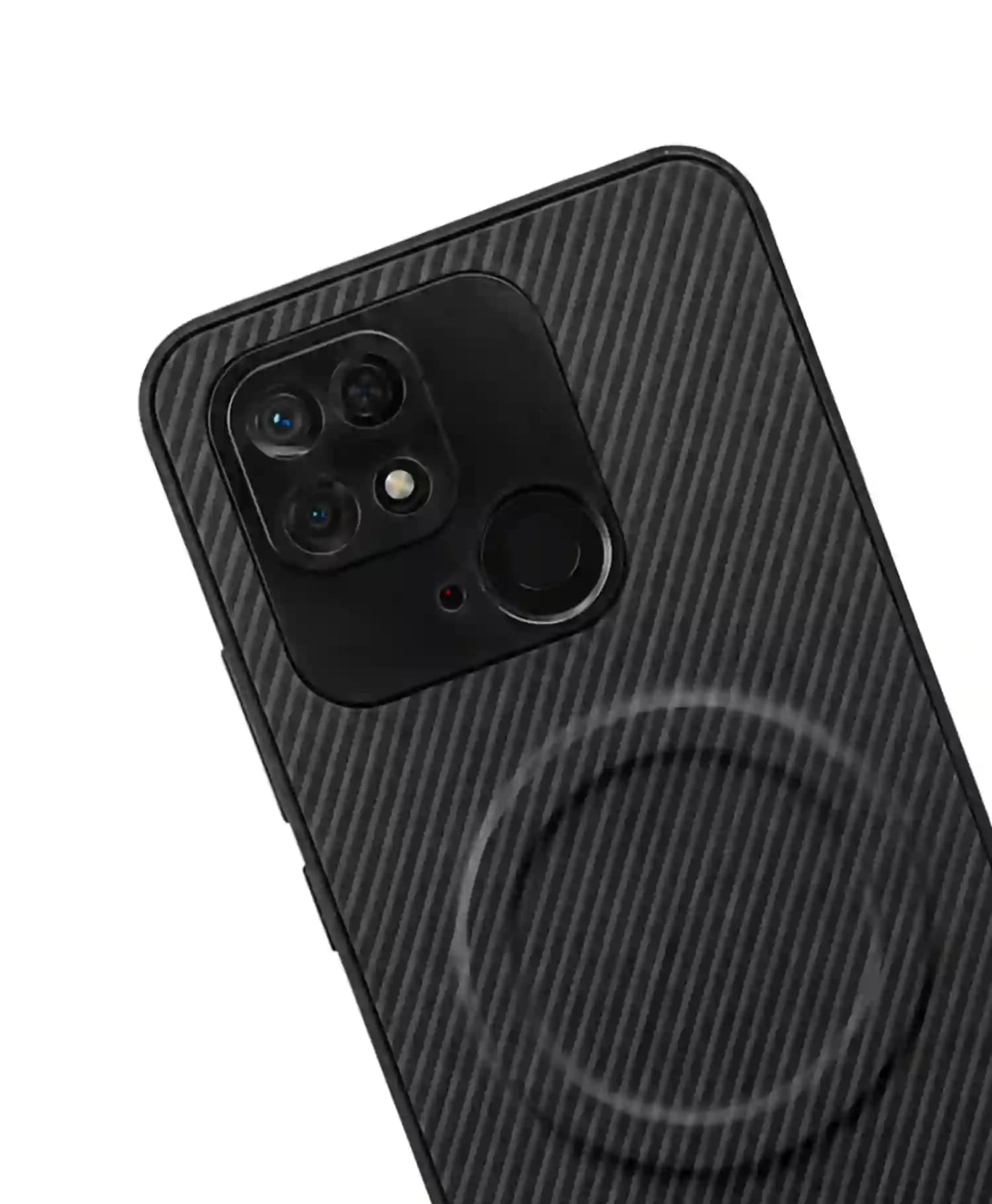 قاب کربنی مگ سیف دار محافظ لنز دار سولادا گوشی موبایل Redmi 10C — تصویر ۲