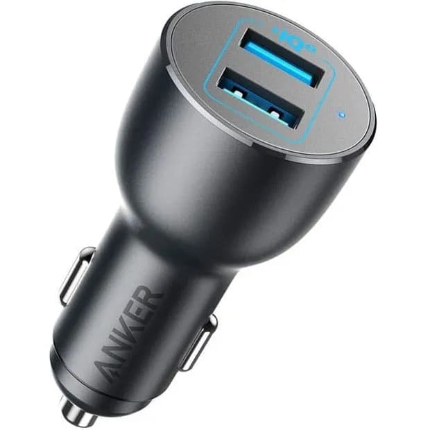 شارژر فندکی 36 وات انکر مدل Anker PowerDrive III 2-Port 36W A2729H11