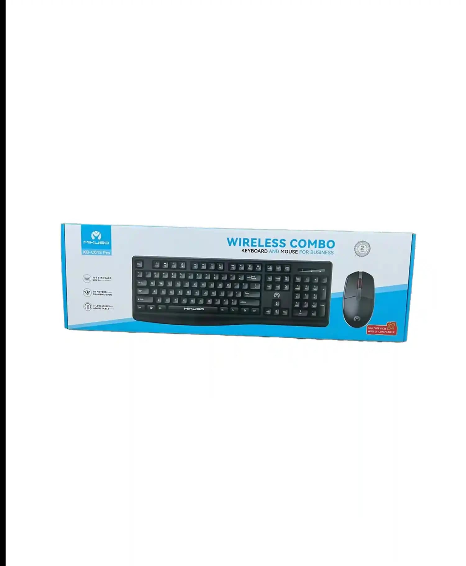 صفحه کلید و ماوس بی سیم میکوسو مدل KB-C013 — تصویر ۴