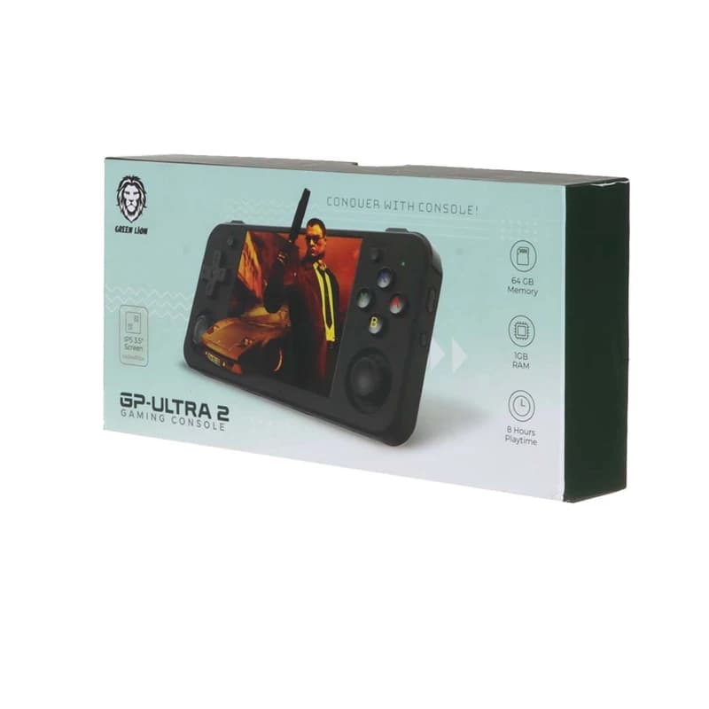 کنسول دستی گرین لاین Green Lion GP Ultra 2 Gaming Console GNGPULT2GCBK — تصویر ۴