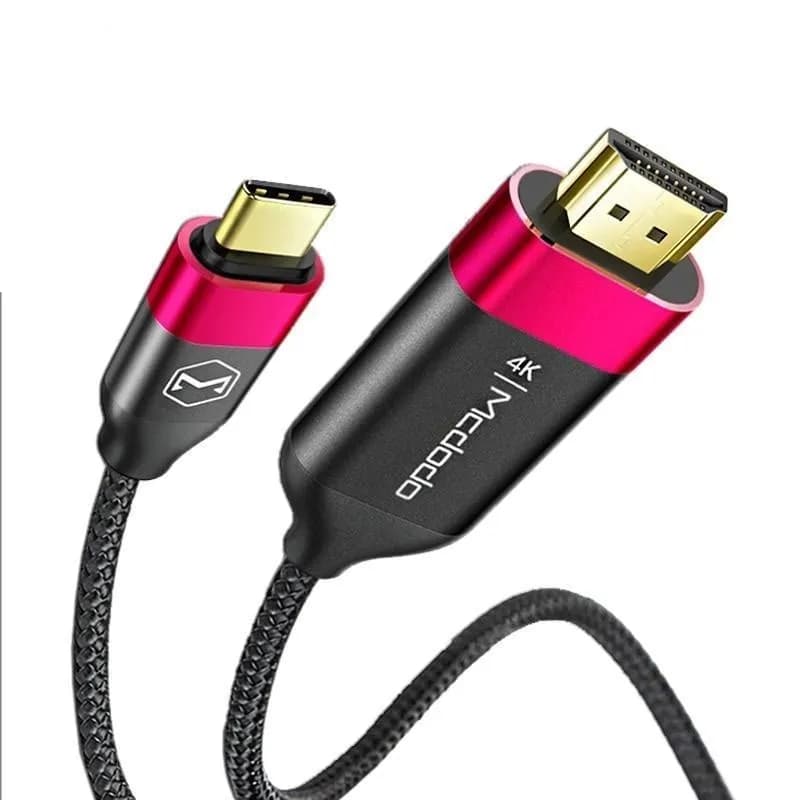 کابل HDMI به Type C مک دودو Mcdodo CA-588 USB3.1 4K به طول 2 متر — تصویر ۴