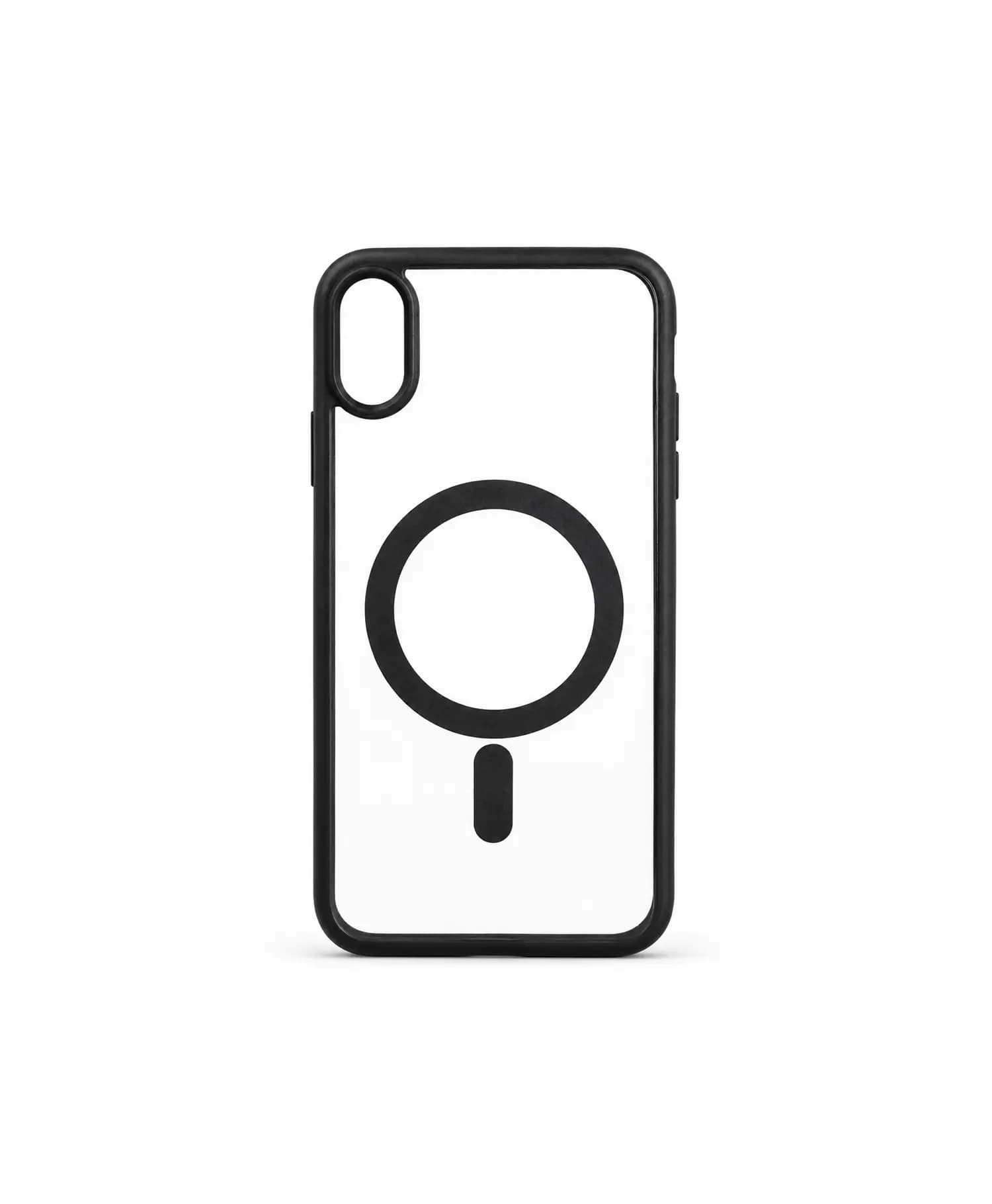 قاب ژله ای پشت شفاف مگ سیف دار اسپیگن گوشی موبایل Iphone Xs Max