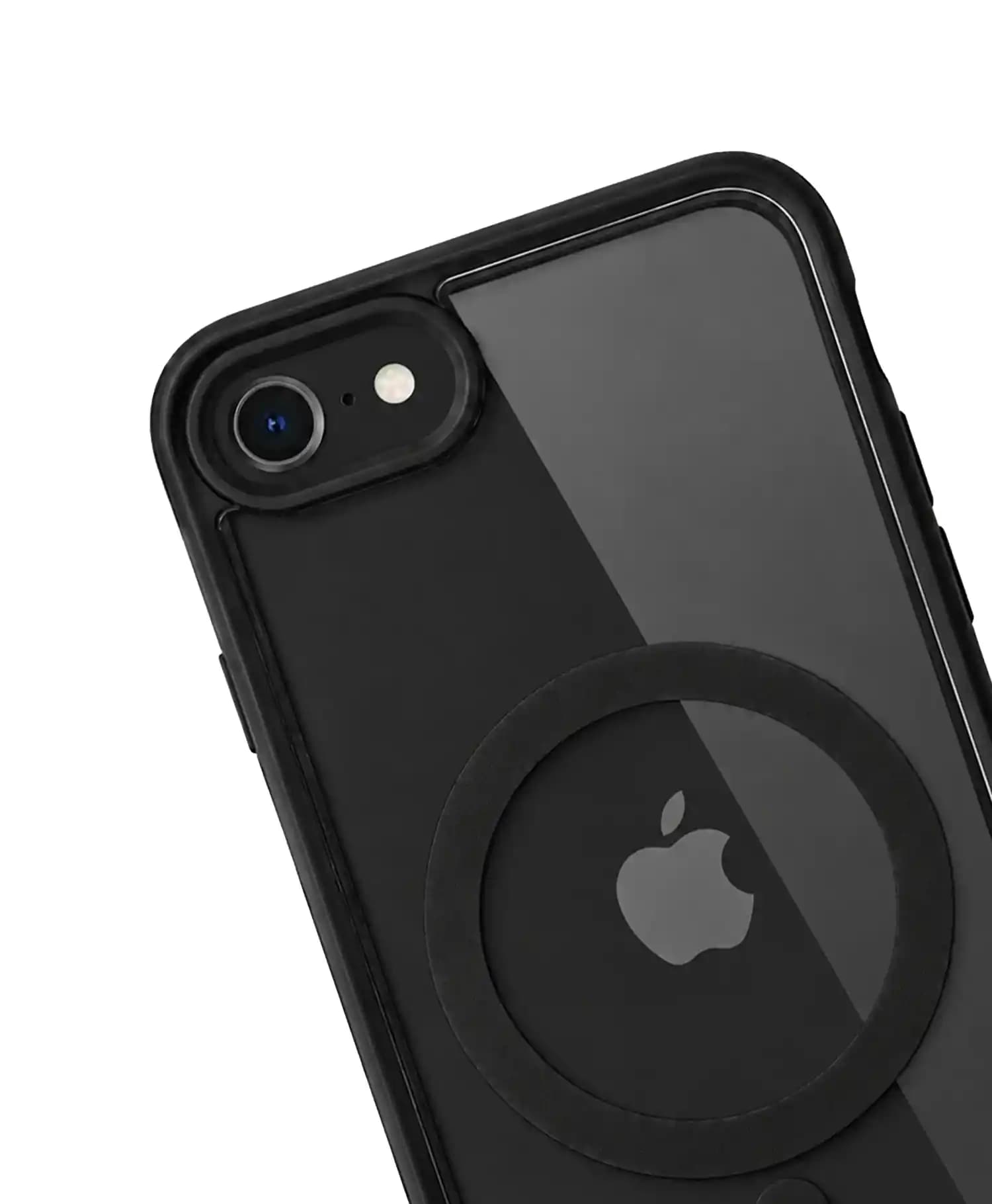 قاب ژله ای پشت شفاف مگ سیف دار اسپیگن گوشی موبایل Iphone 7 / 8 — تصویر ۲