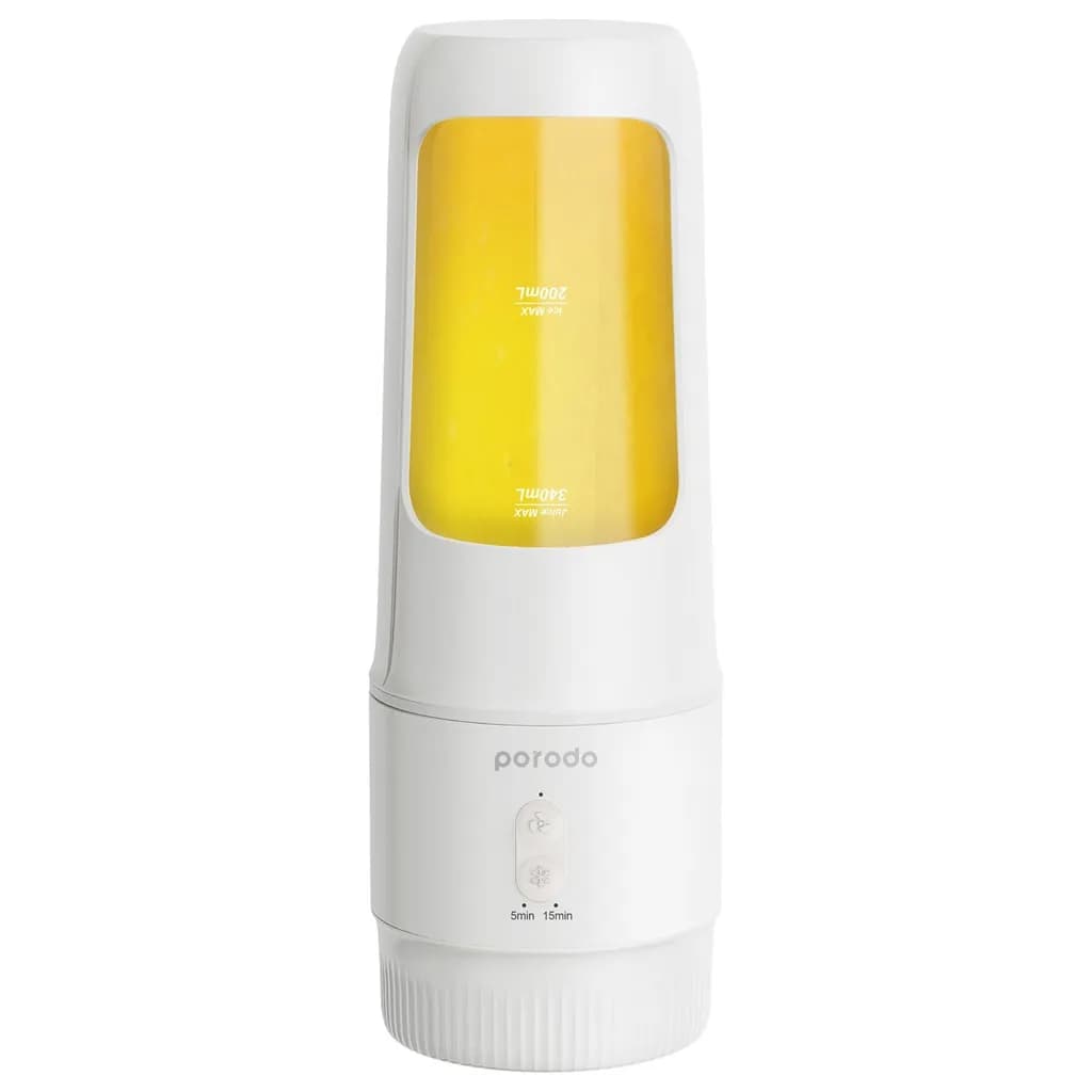 مخلوط کن و بستنی ساز شارژی پرودو Porodo Ice Cream Maker and Blender PD-BLICM ظرفیت 340 میلی لیتر