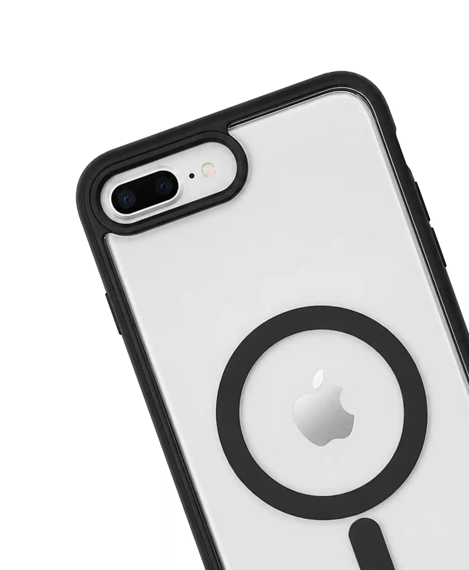 قاب ژله ای پشت شفاف مگ سیف دار اسپیگن گوشی موبایل Iphone 7 / 8 Plus — تصویر ۲