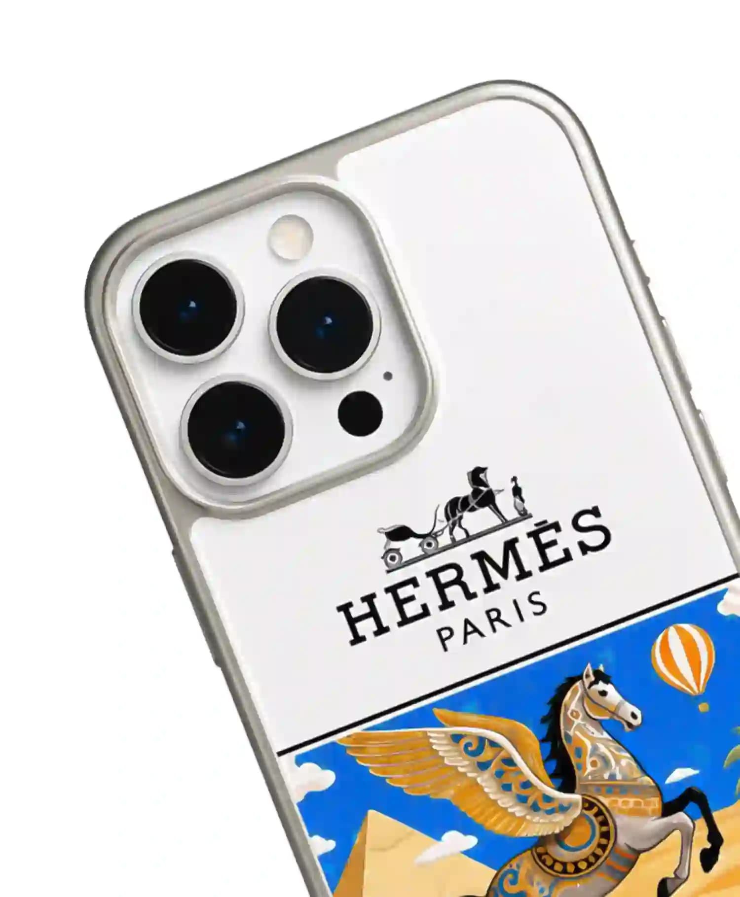 قاب طرح دار فانتزی Hermes گوشی موبایل Iphone 16 Pro Max — تصویر ۲