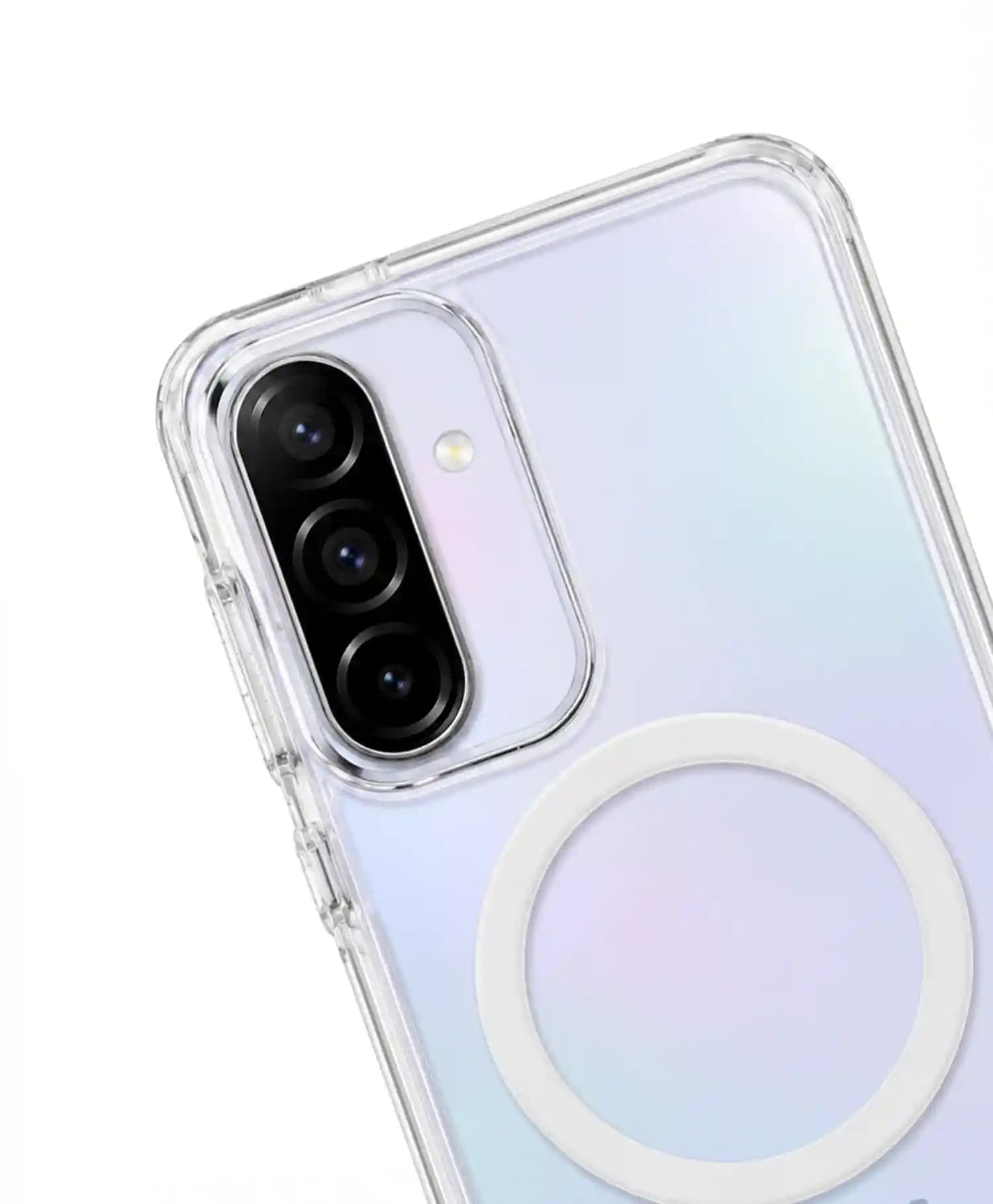 قاب شفاف مگسیف دار بلکین گوشی موبایل Samsung A36 — تصویر ۲