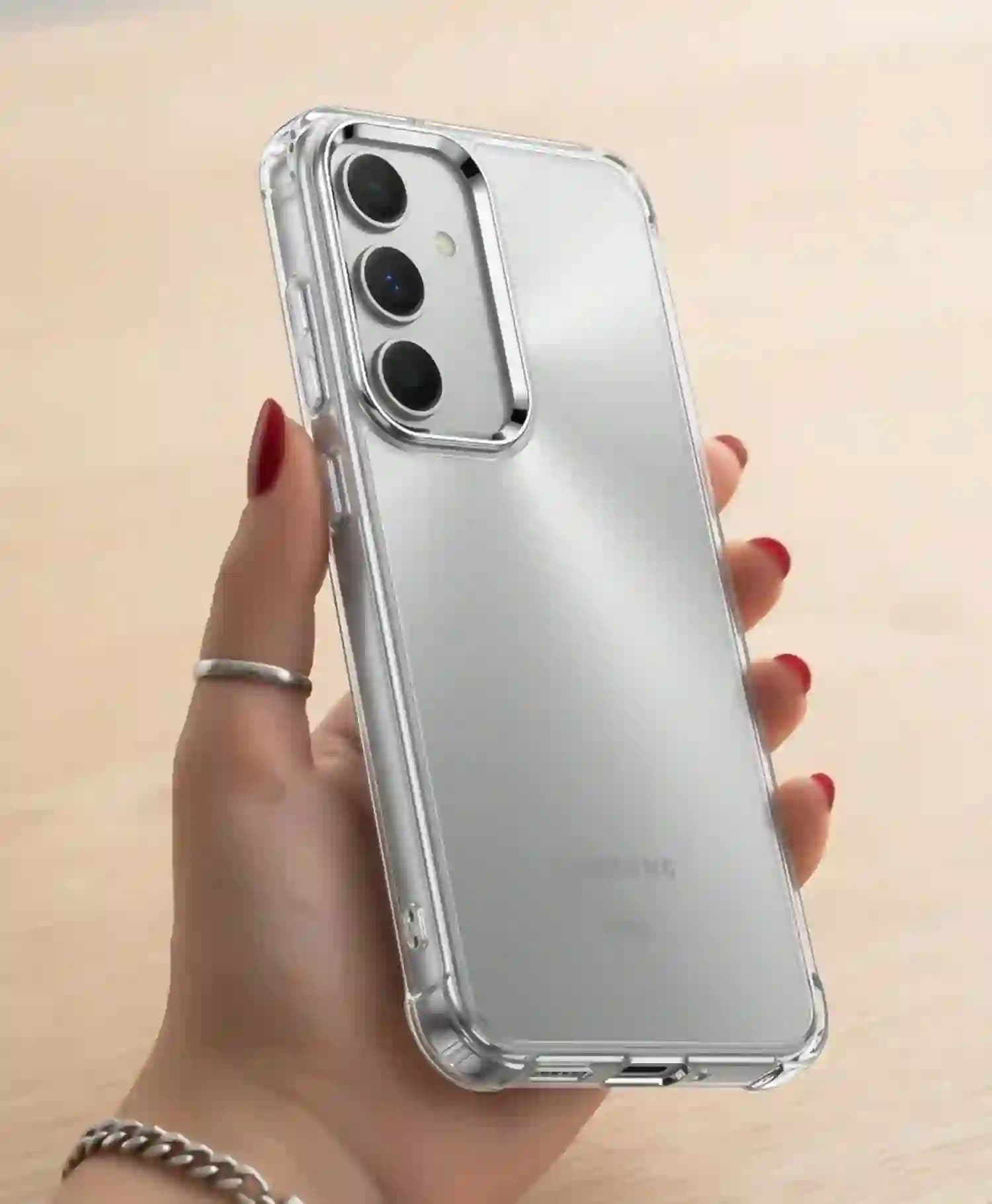 قاب شفاف بلکین گوشی موبایل Samsung A56 — تصویر ۳
