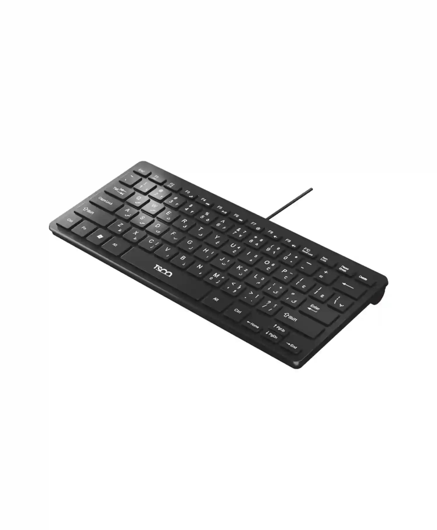 صفحه کلید با سیم مینی تسکو مدل TK8044 — تصویر ۲