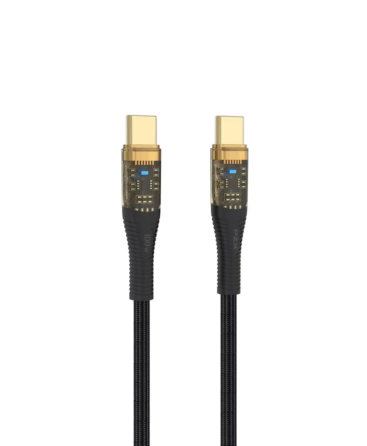 کابل تبدیل Type-C به Type-C پی زد ایکس مدل V193C