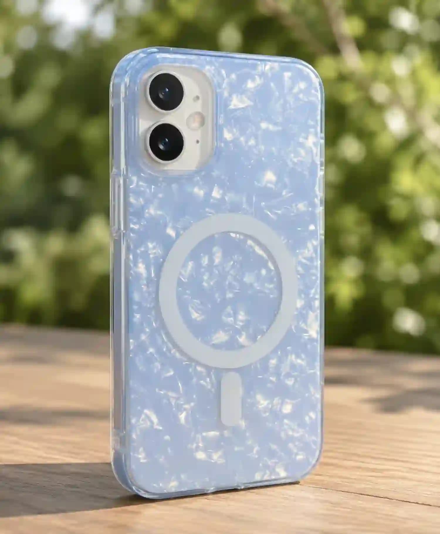 قاب هولوگرامی صدفی طرح مگ سیف گوشی موبایل IPhone 11 Pro Max — تصویر ۴