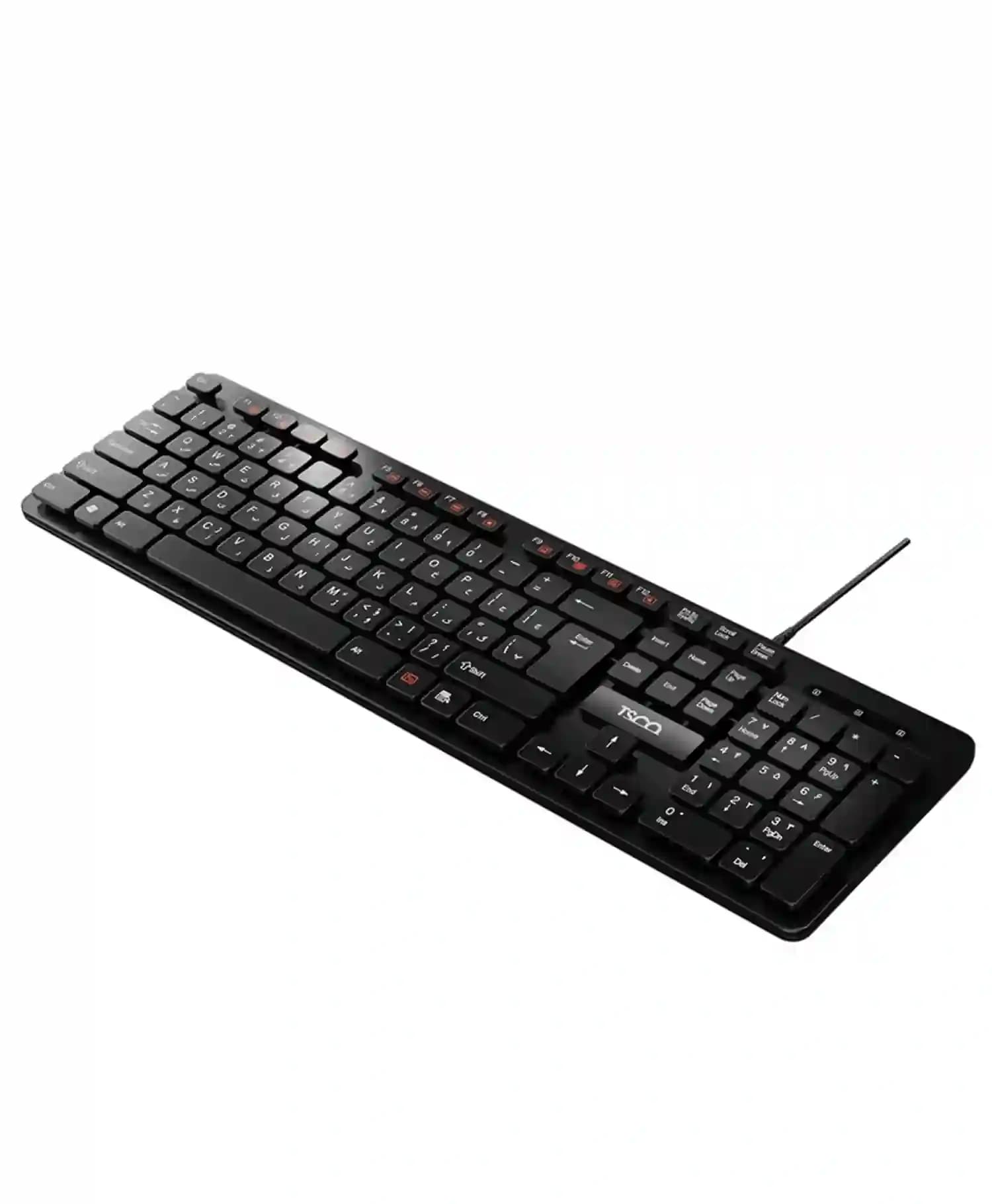 صفحه کلید با سیم تسکو مدل TK8045 — تصویر ۲