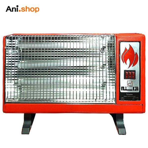 بخاری برقی 3 شعله ساده آراسته کد 1410