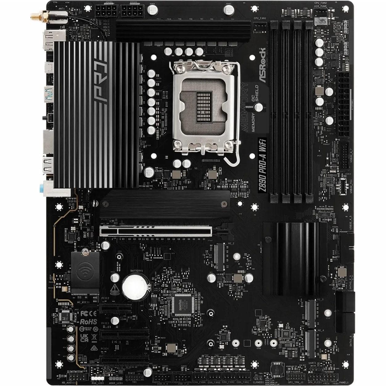 مادربرد ازراک مدل Z890 Pro-A WiFi ATX حافظه DDR5