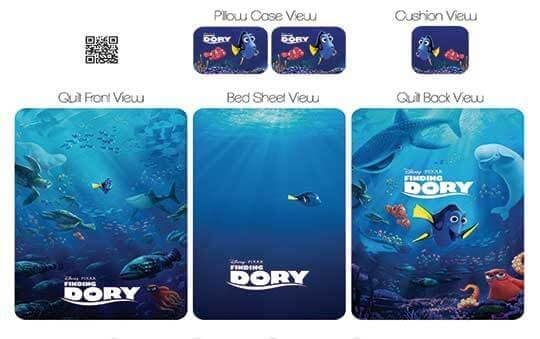 کاور لحاف مدل دوری – Dory