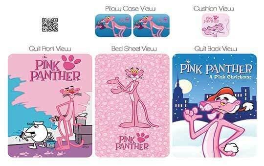 کاور لحاف مدل پینک پانتر – Pink-Panther
