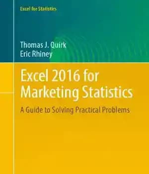 دانلود کتاب Excel 2016 for Marketing Statistics – اکسل 2016 برای آمار بازاریابی