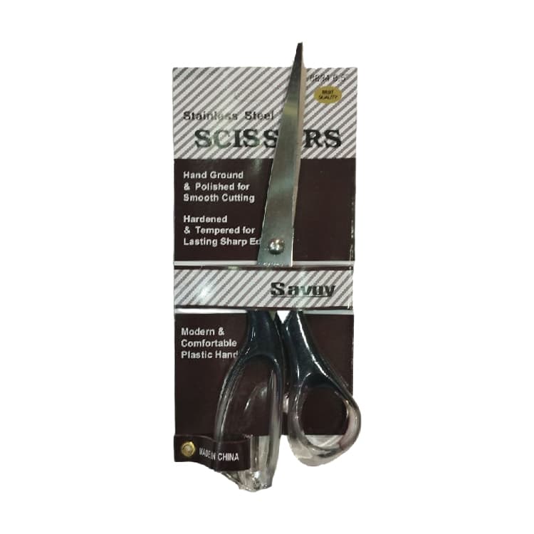 قیچی استیل ساووی مدل Scissors بسته 12 عددی