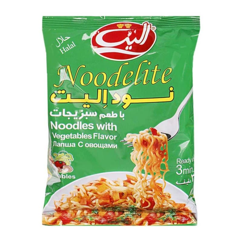 نودالیت طعم سبزیجات الیت ۷۵ گرم