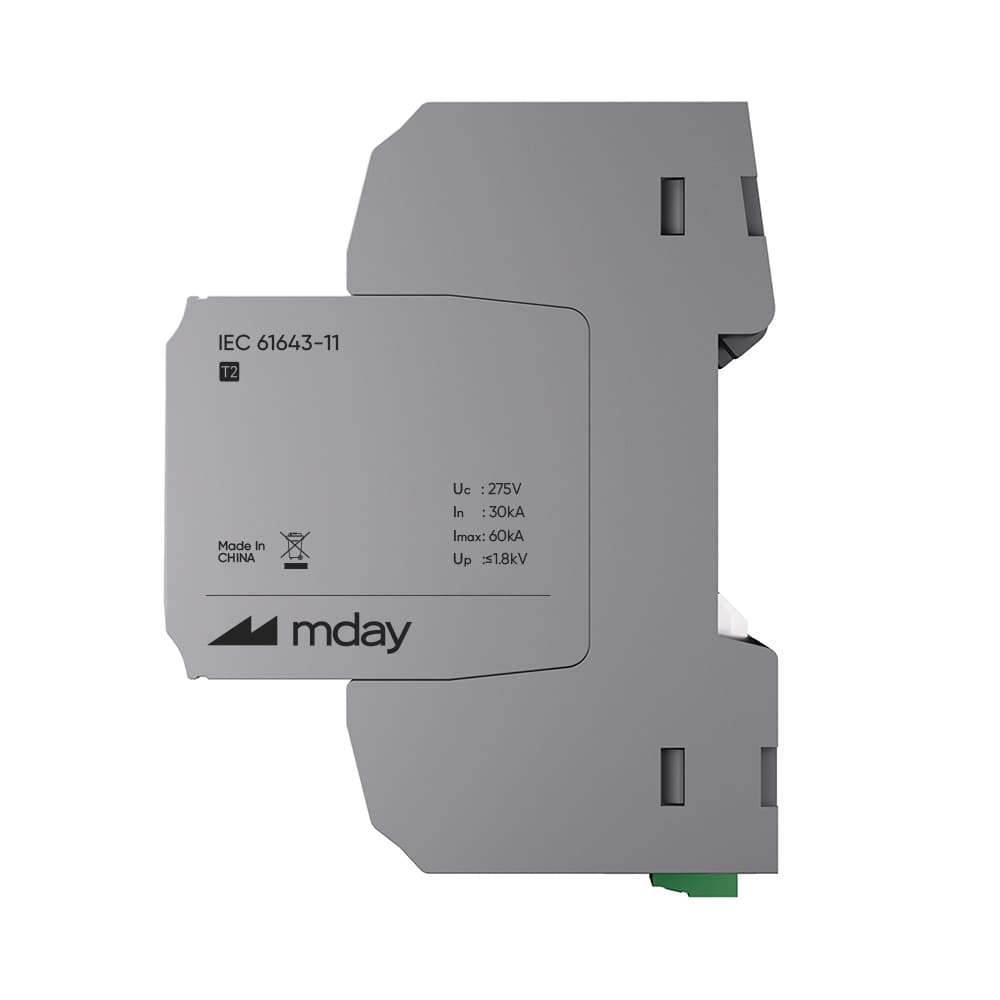 سرج ارستر 60 کیلوآمپر، 320 ولت، 2 پل، برند Mday، مدل MYN60-AC-2P — تصویر ۴