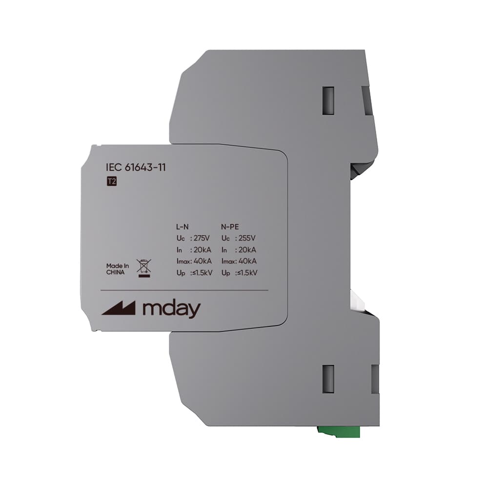 سرج ارستر 40 کیلوآمپر، 440 ولت، 4 پل، برند Mday، مدل MYN40-AC-3P+NPE — تصویر ۴