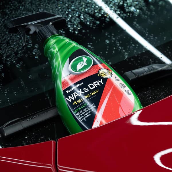 اسپری واکس بدنه خودرو ترتل واکس Turtle Wax Quick & Easy Wax & Dry Spray Wax 769ml — تصویر ۳