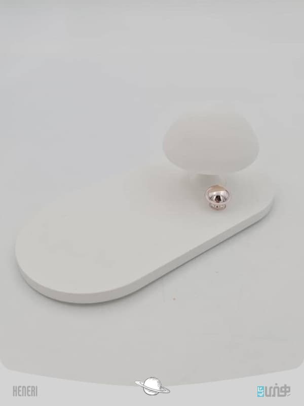 چراغ‌خواب و شارژر وایرلس باسئوس Baseus mushroom lamp Desktop wireless charger — تصویر ۳