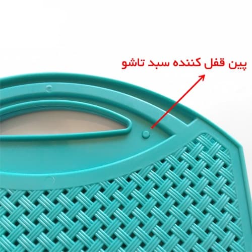 سبد آبکشی تاشو پایه دار — تصویر ۸