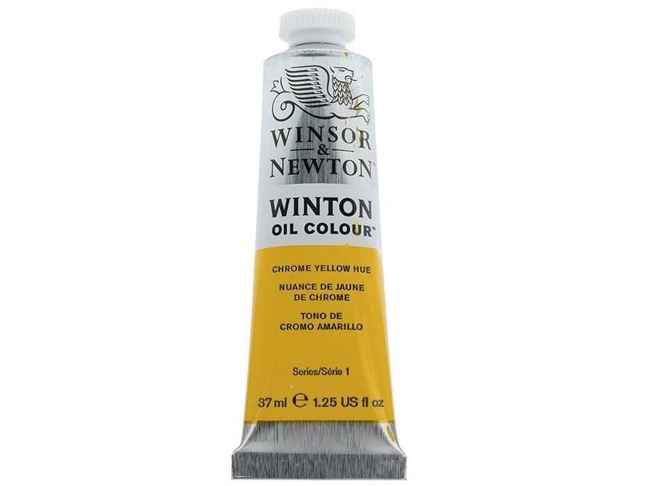 رنگ روغن وینزور اند نیوتون کد CHROME YELLOW HUE 149 حجم 37 میلی لیتر